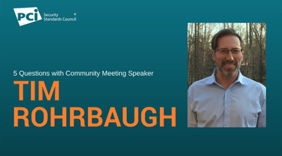 5 Questions with Community Meeting Speaker Tim Rohrbaugh  - Featured Image