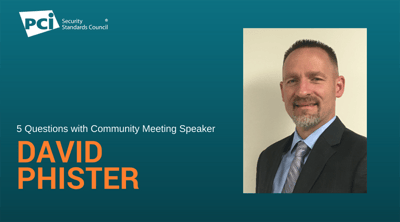 5 Questions with Community Meeting Speaker David Phister - Featured Image