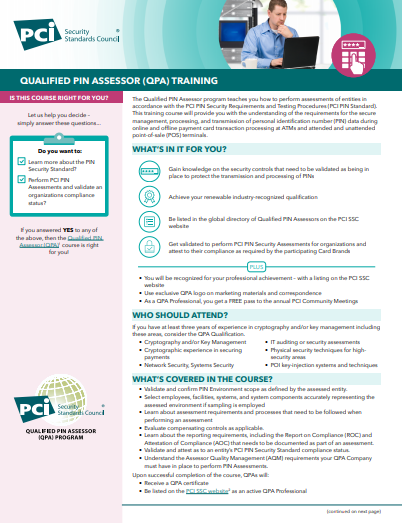 QPA Course Description