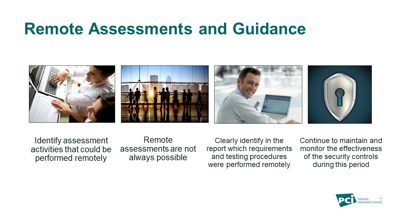 Remote assessments and guidance