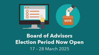 Vote for the 2025-2027 Board of Advisors: Election Period Now Open - Featured Image