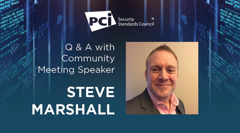 Q&A with Community Meeting Speaker Steve Marshall