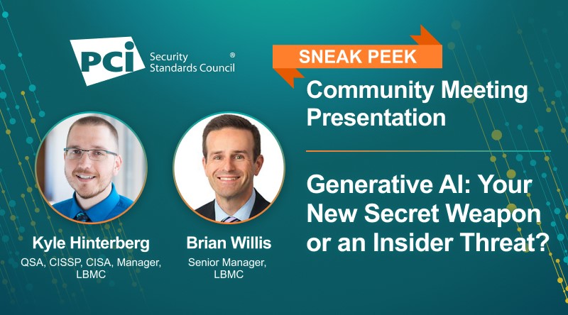 Get a Sneak Peek at a Community Meeting Presentation on Generative AI